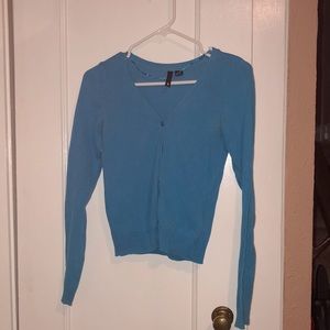 H&M bright blue sweater